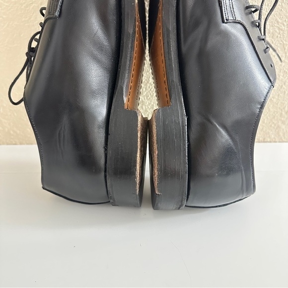 Allen Edmonds Men's Whitney Plain Toe Derby Oxford Shoes in Black Color sz 9.5 - Picture 10 of 15